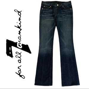 7 For All Mankind Boot Cut Jeans Size 28